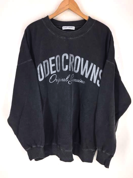 RODEO CROWNS(ロデオクラウンズ) ピグメントパッチスウェット レディース トップス スウェット・トレーナー