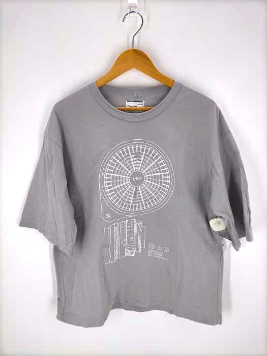 SHAREEF(シャリーフ) 21SS CIRCULATOR emb. S/S BIG Tee 3 メンズ JPN:1