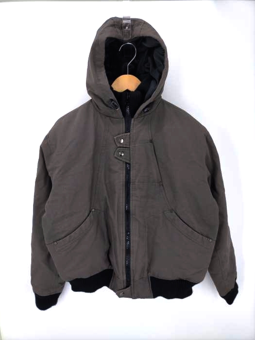 USED古着(ユーズドフルギ) BOMB BOOGIE ダウンダック地フードジャケット メンズ JPN：XL
