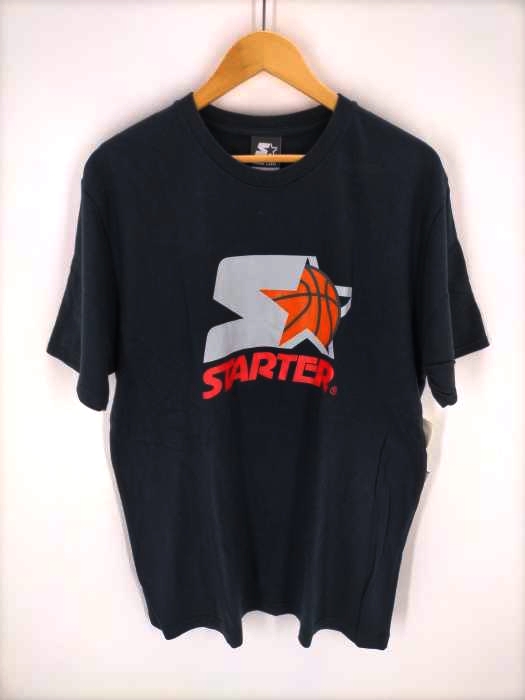 スターターブラックレーベル STARTER BLACK LABEL ロゴプリントTシャツ メンズ JPN：XL