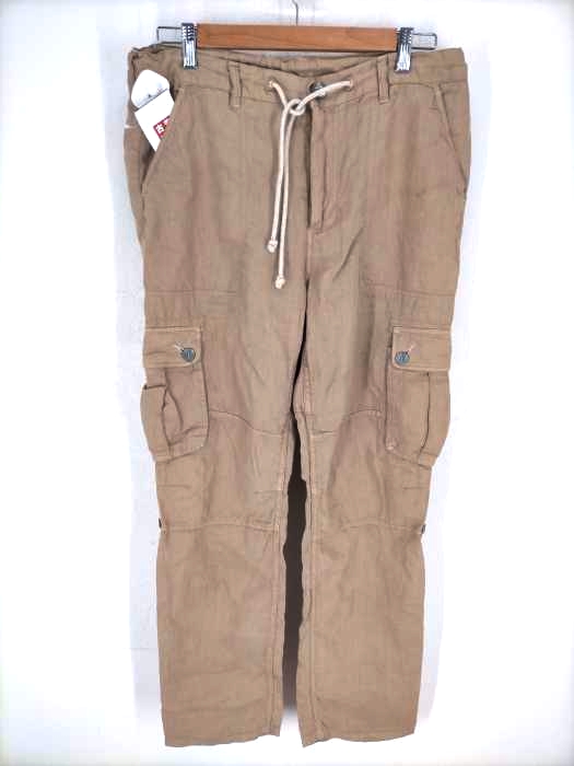 HAMNETT(ハムネット) 100% Linen Utilities Tactical Pants メンズ JPN:XL