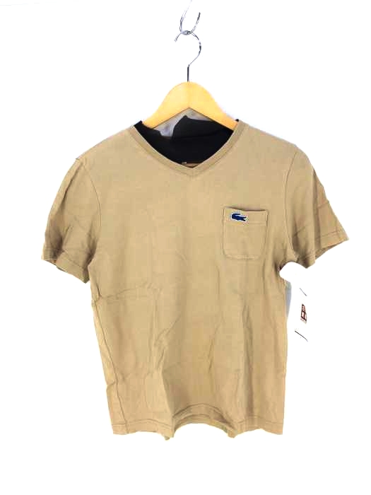 CHEMISE LACOSTE(シュミーズ ラコステ) 別注 刺繍ポケットTシャツ レディース JPN：2