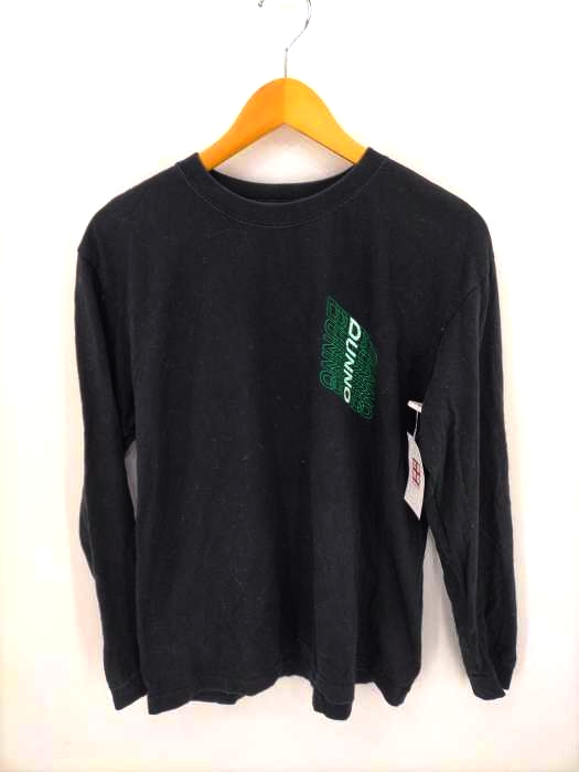 DUNNO(ドノウ) ディスクプリントTシャツ メンズ import：M
