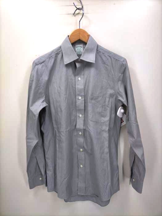 BROOKS BROTHERS(ブルックスブラザーズ) MILANO ミラノフィット ストライプ柄 ドレスシャツ メンズ  14 1/2-32