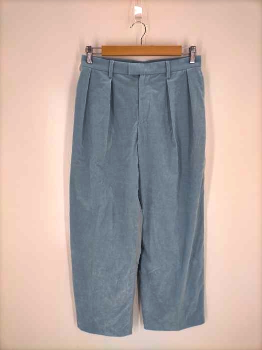 スーアンダーカバー Sue UNDERCOVER 21SS ナイロン切替ベロアパンツ レディース JPN：2