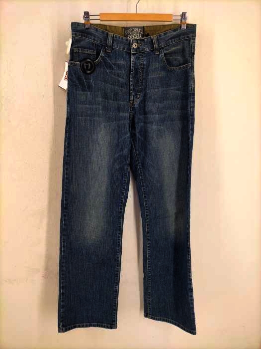 Stussy(ステューシー) STUSSY WORKGEAR トルコ製 ボタンフライストレートデニムパンツ メンズ  32