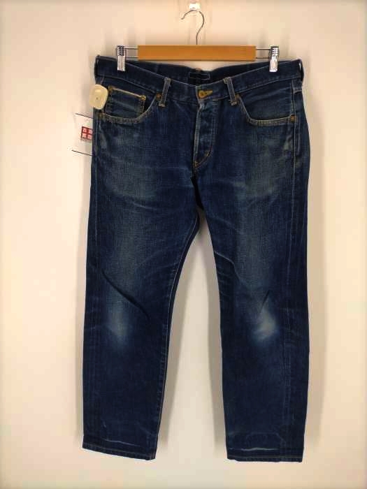 USED古着(ユーズドフルギ) ストレートデニムパンツ メンズ 表記無