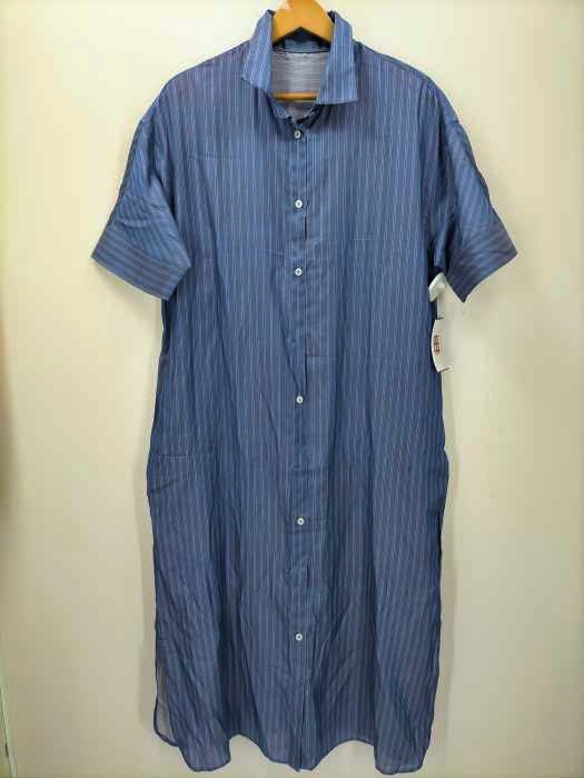 USED古着(ユーズドフルギ) 21SS JUST JOY ストライプシャツドレス Stripe Shirt Dress レディース JPN：M