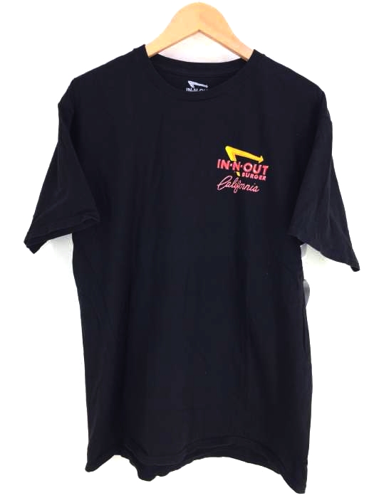 IN-N-OUT BURGER(インアウトバーガー) バックプリントクルーネックTシャツ メンズ  L