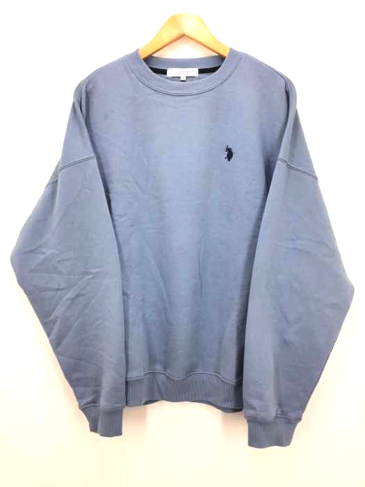 U.S.POLO ASSN(ユーエスポロアッスン) クルーネックスウェット メンズ JPN：M
