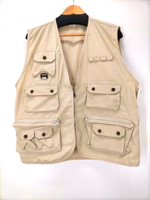 USED古着(ユーズドフルギ) フィッシングベスト メンズ import：XXL