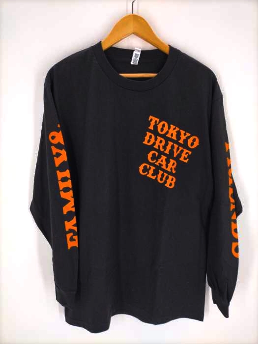 USED古着(ユーズドフルギ) tokyo drive  L/S TEE PARIS-ORANGE メンズ JPN：L