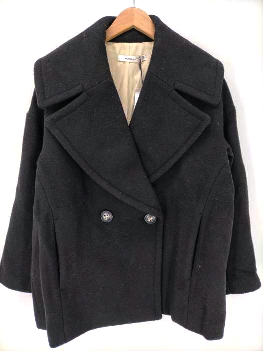 マウジー moussy BIG COLLAR SHORT COAT レディース  2