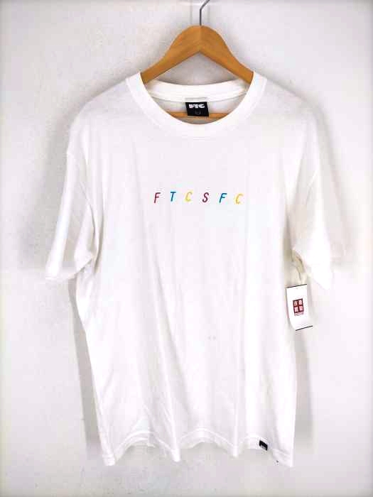 FTC(エフティーシー) ロゴ刺繍クルーネックTシャツ メンズ JPN：L