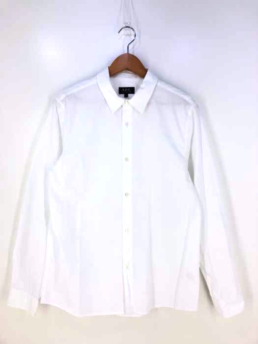 A.P.C.(アーペーセー) RUE MADAME PARIS コットン長袖シャツ メンズ import：L