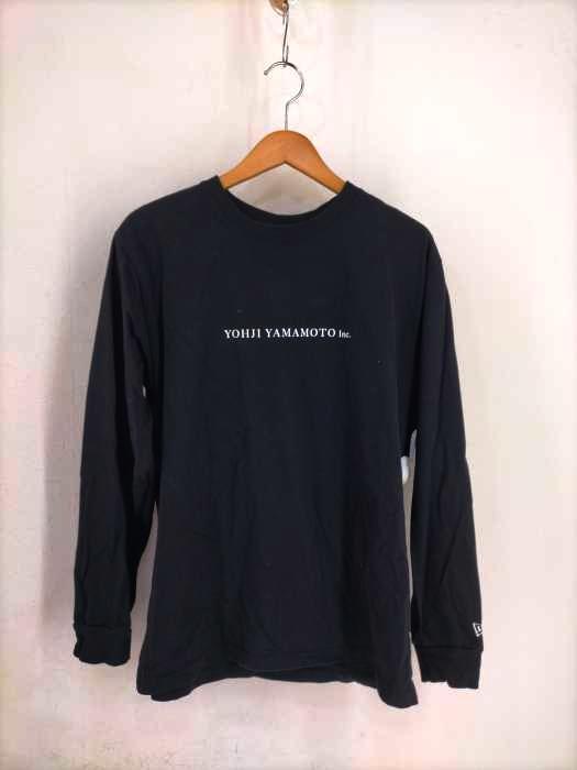 Yohji Yamamoto POUR HOMME(ヨウジヤマモトプールオム) バックロゴプリント長袖カットソー メンズ JPN：L