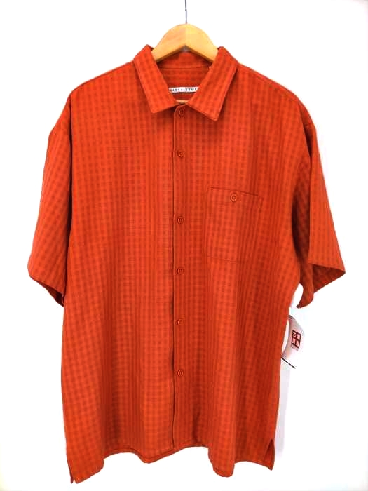 USED古着(ユーズドフルギ) {{LINEA DOME}} S/S シャツ メンズ import：XL