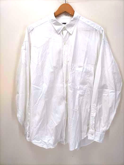 H BEAUTY & YOUTH UNITED ARROWS(エイチビューティーアンドユースユナイテッドアローズ) THOMAS MASON BALLOON BIG SHIRT メンズ  M
