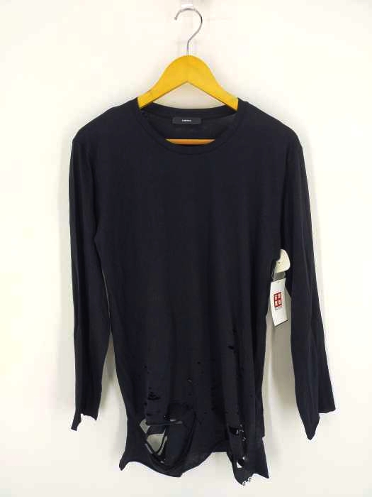 ディーゼル DIESEL ダメージ加工 カットソー メンズ JPN：S