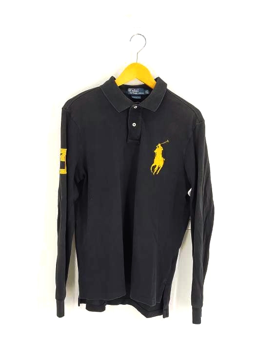 Polo by RALPH LAUREN(ポロバイラルフローレン) CUSTOM FIT ビッグポニー L/S ポロシャツ メンズ import：XL