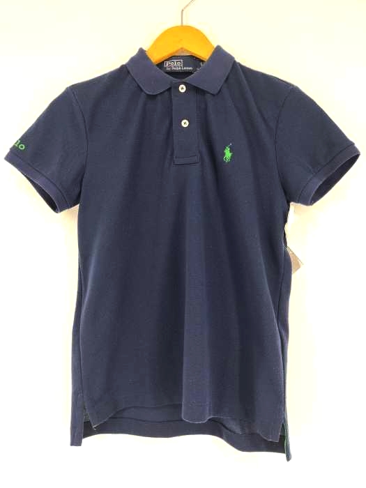ポロバイラルフローレン Polo by RALPH LAUREN THE EARTH POLO CLASSIC FIT ポニー刺繍ポロシャツ レディース JPN：XS