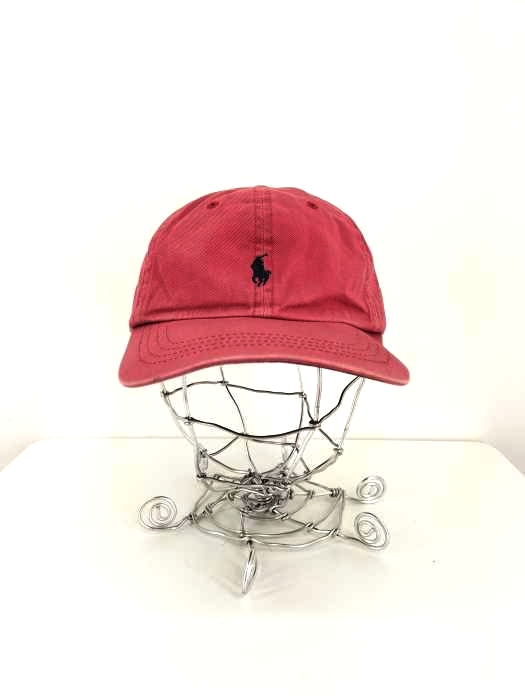 ポロバイラルフローレン Polo by RALPH LAUREN 台湾製 ポニー刺繍 レザーベルト 6パネルキャップ メンズ 表記無