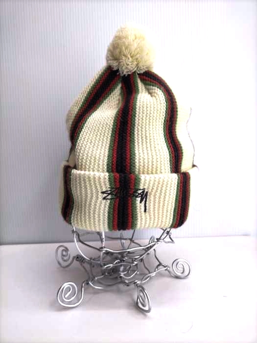 ステューシー Stussy STRIPED POM BEANIE メンズ 表記無