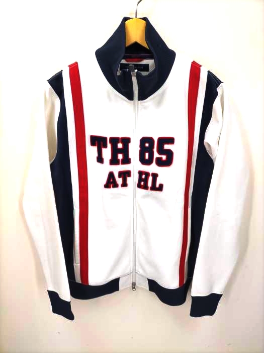 トミーヒルフィガー TOMMY HILFIGER バックアーチロゴ刺繍 トラックジャケット メンズ JPN：S