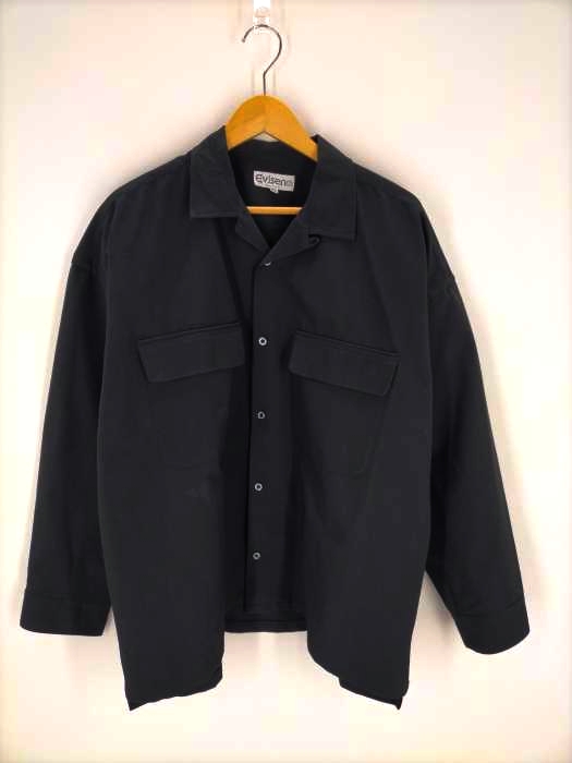 ヱビセンスケートボーズ Evisen skateboards 20ss EVENING SHIRT オープンカラー メンズ JPN：XL