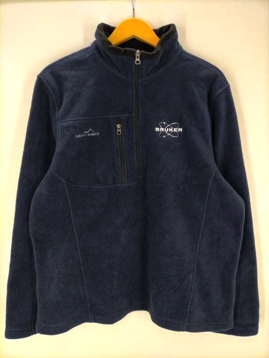 エディーバウアー Eddie Bauer ハーフジップフリースジャケット メンズ import：L