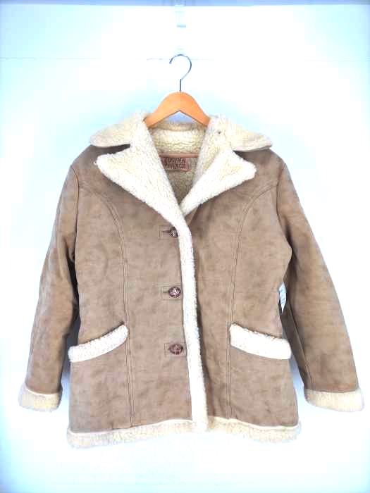 ユーズドフルギ USED古着 {{TOWN RANCH}}MADE IN U.S.A. ムートンジャケット メンズ JPN：L