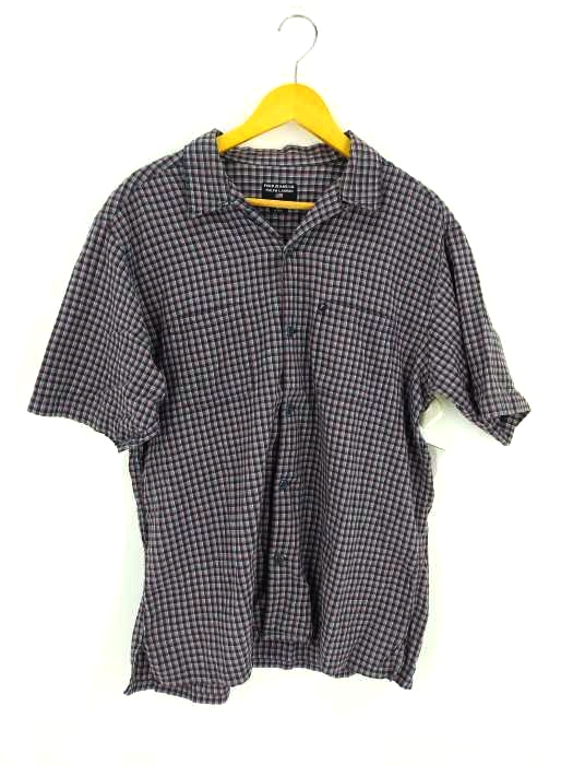 ポロジーンズカンパニーラルフローレン POLO JEANS COMPANY RALPH LAUREN 開襟ボックス チェック半袖シャツ メンズ JPN：M