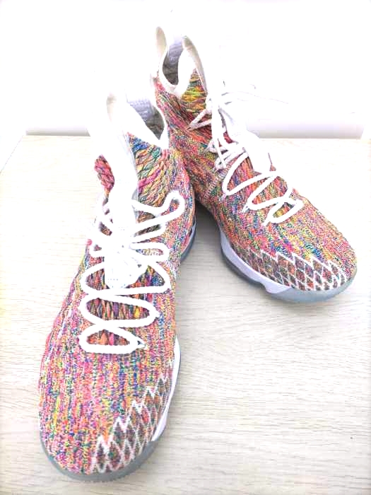 ナイキ NIKE LEBRON XV EP White & Multicolor メンズ JPN：26.5