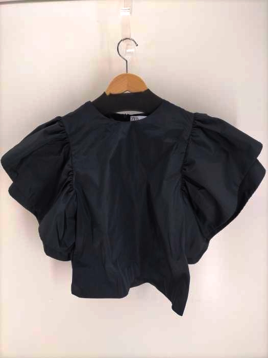 ザラ ZARA パフスリーブブラウス レディース JPN：M