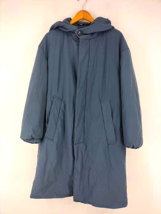 ザラ ZARA HOODED PUFFER COAT メンズ import：S