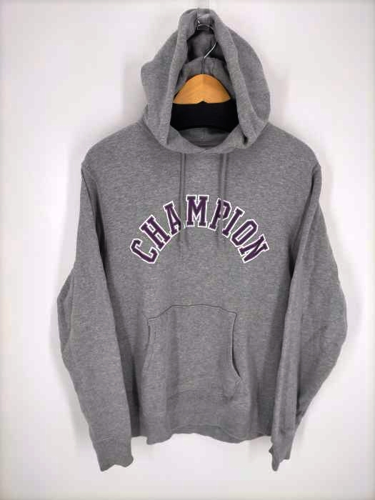 Champion(チャンピオン) カレッジロゴプリントパーカー メンズ トップス パーカー