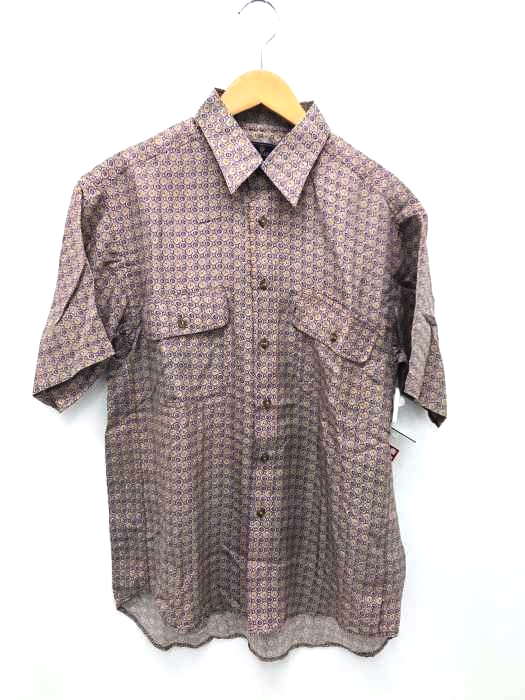 USED古着(ユーズドフルギ) PINO BAZZO 総柄半袖シャツ メンズ JPN：M