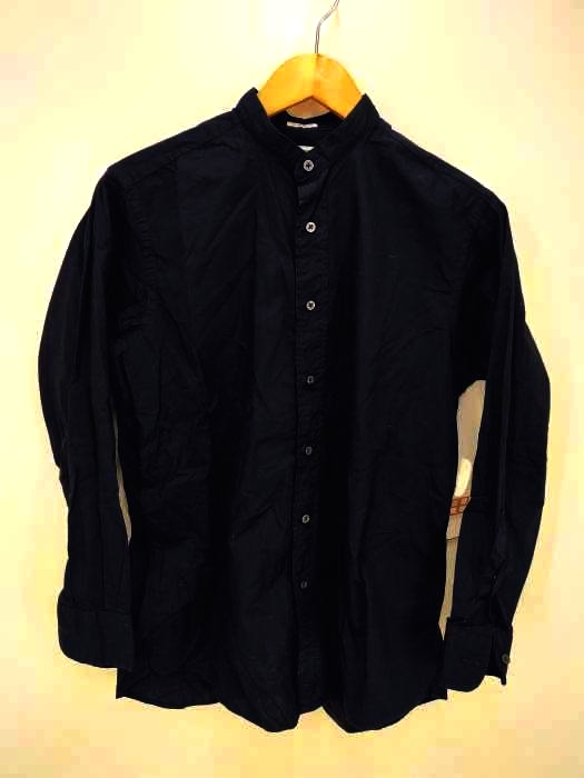 individualized shirts(インディヴィジュアライズドシャツ) CLASSIC FIT バンドカラーシャツ メンズ  15-32