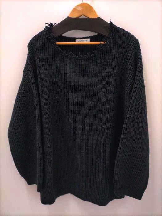 WRAPINKNOT(ラッピンノット) 18AW オーバーサイズクラッシュニット メンズ  2