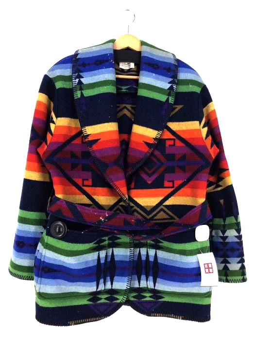 カントリーソフィティケート バイ ペンデルトン COUNTRY SOPHISTICATES by Pendleton 70S ネイティブ柄 ウールジャケット メンズ JPN：M