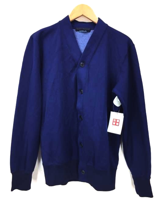 COMME des GARCONS HOMME DEUX(コムデギャルソンオムドゥ) AD2011 製品染め ポリエステルカーディガン メンズ JPN:S