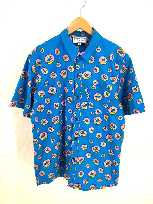 OFWGKTA(オッド・フューチャー・ウォルフ・ギャング・キル・ゼム・オール) 総柄半袖シャツ メンズ JPN:L