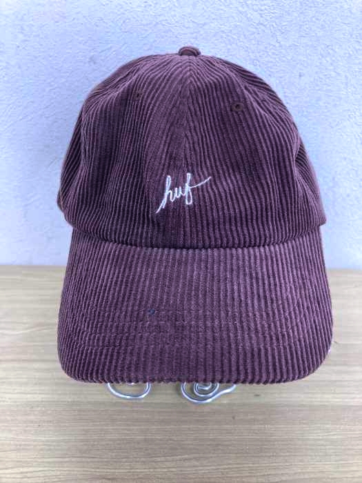 HUF(ハフ) Corduroy Script Snapback CAP メンズ  FREE