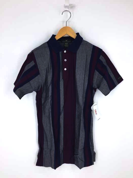 LYLE&SCOTT(ライルアンドスコット) USA製 ストライプ ポロシャツ メンズ JPN：S