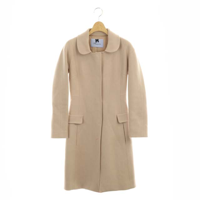 BLUMARINE(ブルマリン) ステンカラーコート ロング アウター I40 ピンクベージュ /MF ■EC レディース  I40(日本サイズS相当）