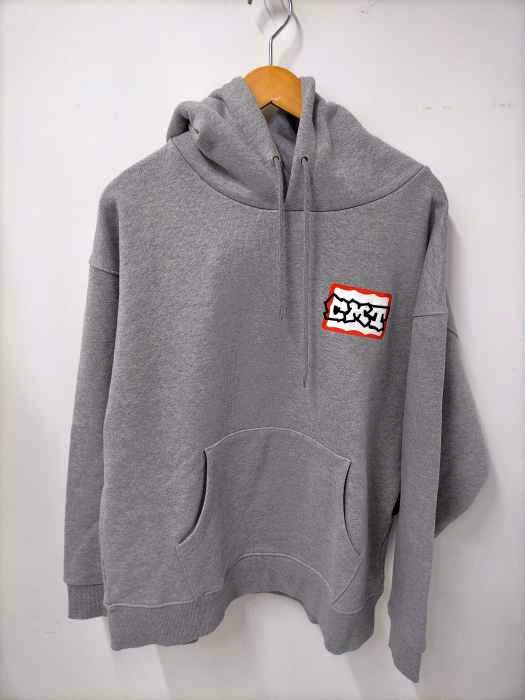 centimeter(センチメーター) Doodle tag sticker ruler BIG hoodie メンズ JPN：L