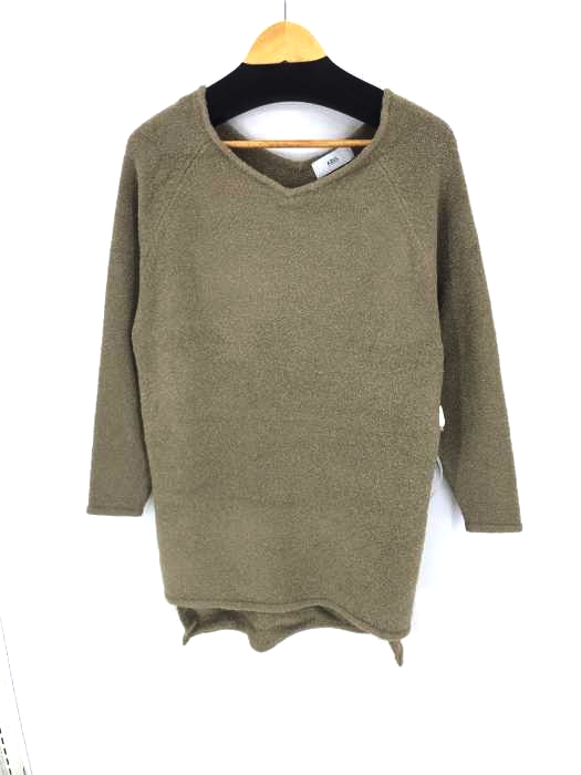 AZUL by moussy(アズールバイマウジー) BELT SET V NECK KNIT TUNIC レディース  M