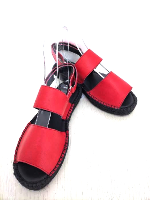 moussy(マウジー) JUTE SOLE STITCH SANDALS レディース  S