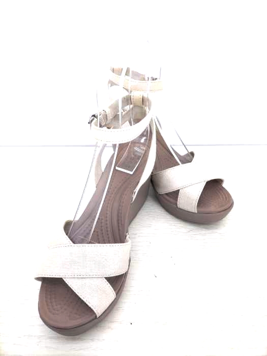 crocs(クロックス) CROSSSTRAP ANKLE WEDGE レディース  W7