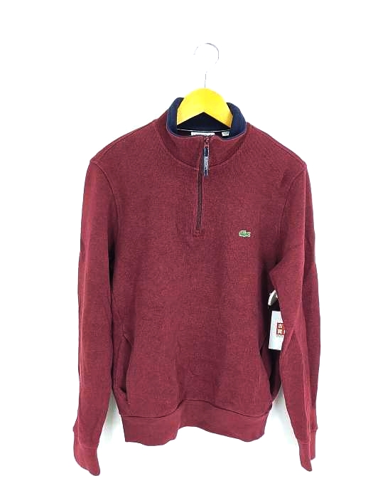 LACOSTE(ラコステ) ハーフジッププルオーバー メンズ JPN：L